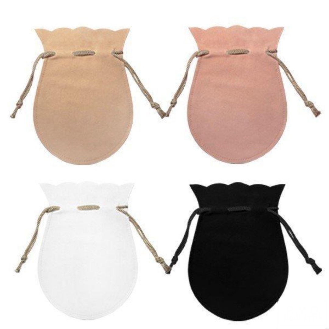 Domestic pouch drawstring L size 50 pieces OEM possible 4color - 收纳用品 - 棉 白色