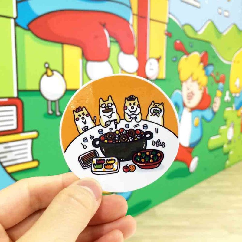 会游泳の防水贴纸 多款 Waterproof stickers - 贴纸 - 防水材质 