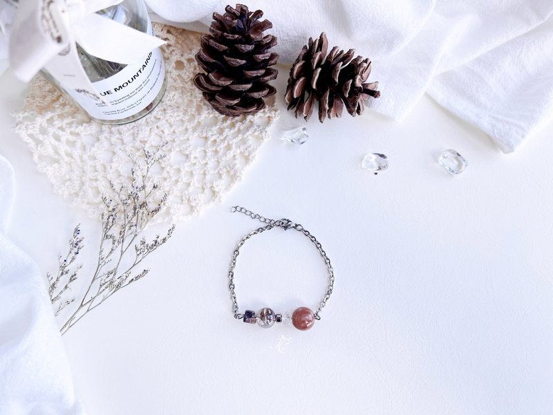 水晶手链X生而为人 - 手链/手环 - 水晶 多色