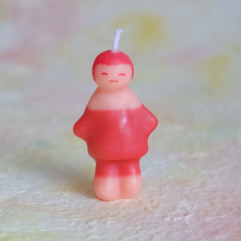 小宝宝 手工香薰蜡烛 红樱桃宝宝 - 蜡烛/烛台 - 蜡 