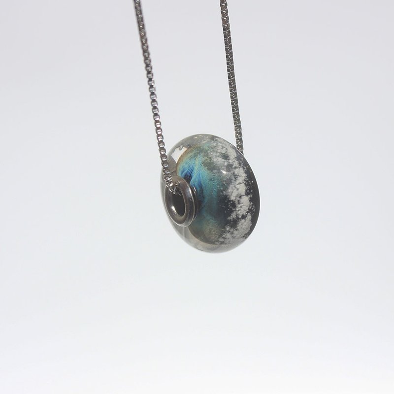 晴空 骨灰琉璃订制 玻璃项链 骨灰 宠物纪念品 生命纪念 - 项链 - 玻璃 多色