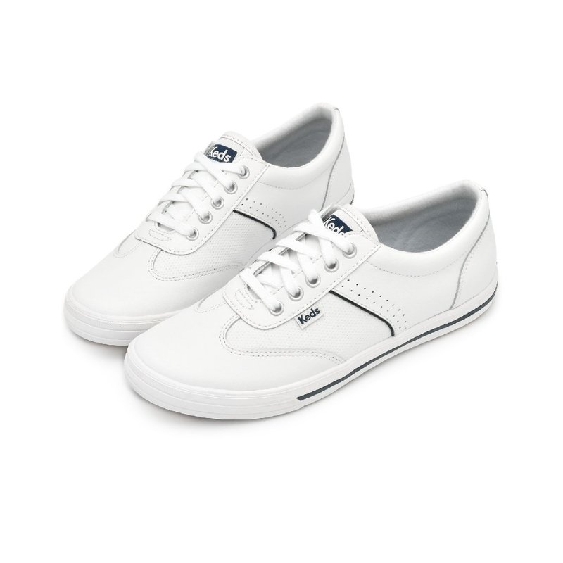 Keds COURTY CORE 新版经典皮革时髦德训鞋 WH60071 - 女款休闲鞋 - 真皮 