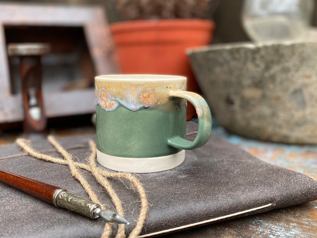 绚光系列 — 麦茶花 - 茶具/茶杯 - 陶 绿色