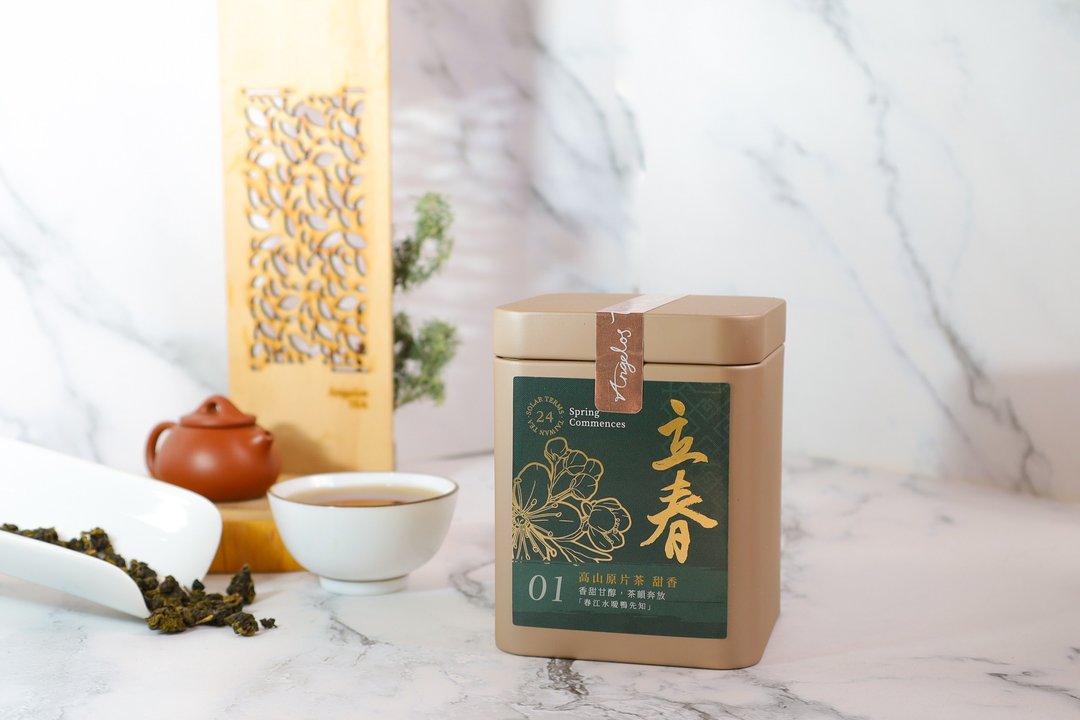 【精致茶叶】立春・高山原片茶丨甜香丨24节气茶系列丨台湾高山茶 - 茶 - 其他材质 