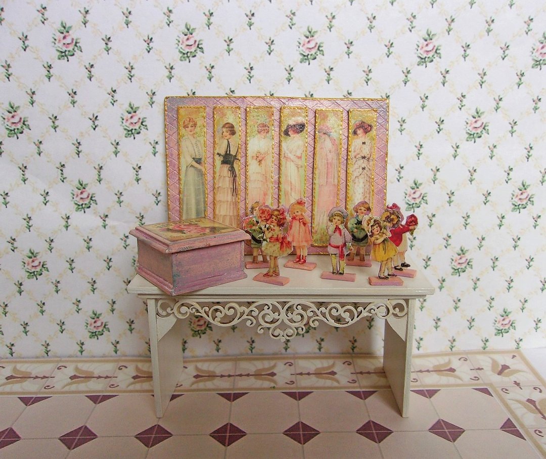 1:12 scale.Dollhouse accessories. A set of miniature items. - 玩偶/公仔 - 其他材质 