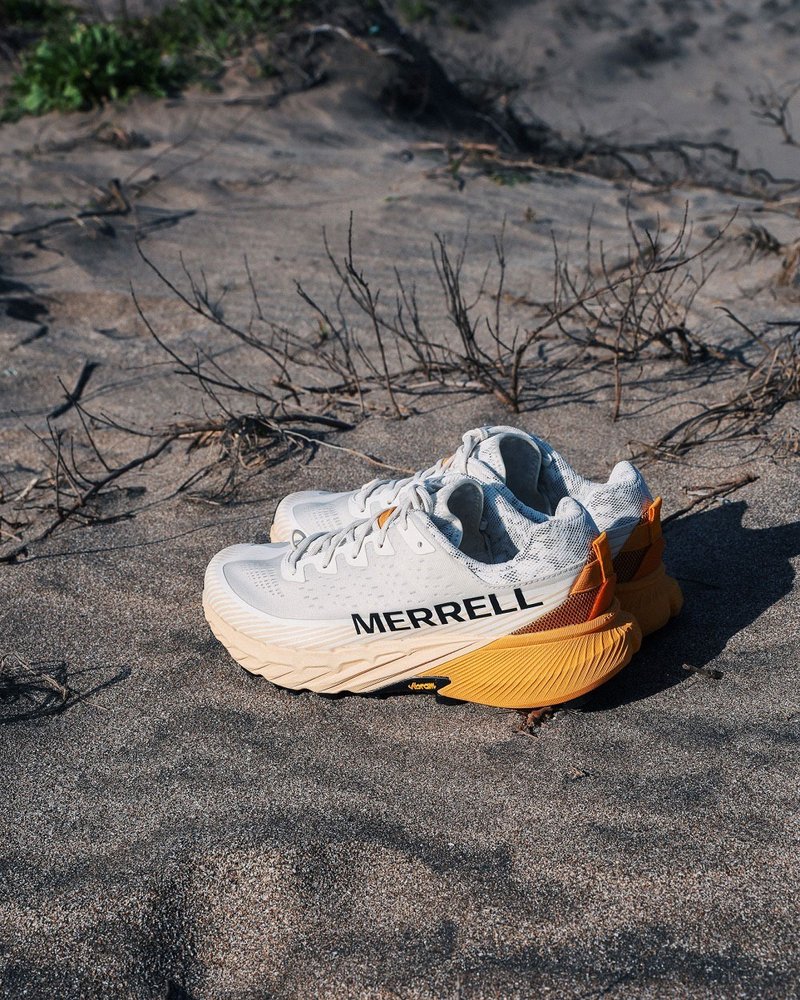 MERRELL AGILITY PEAK 5轻量户外越野慢跑运动鞋 男鞋-黄色 - 男款运动鞋/球鞋 - 环保材料 