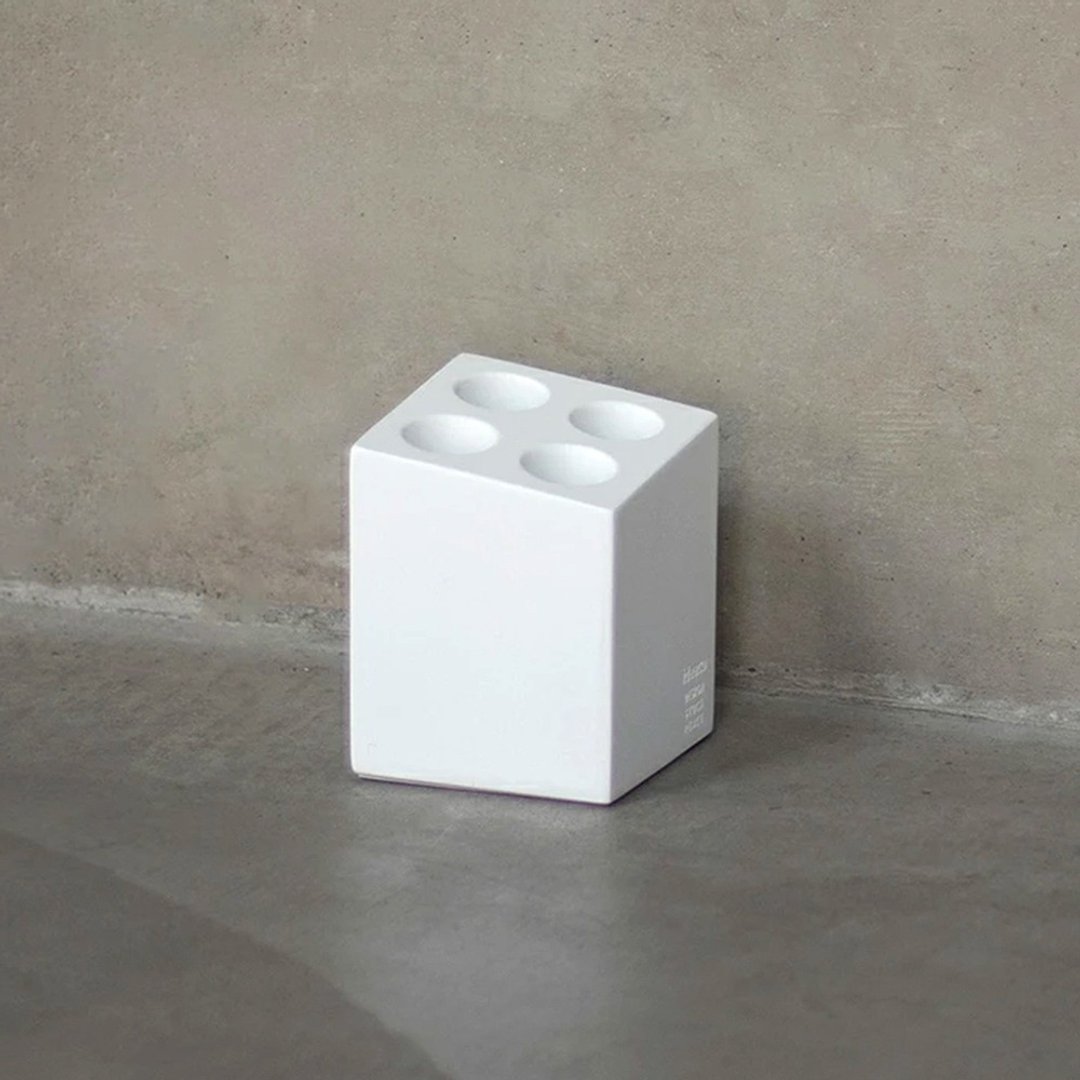 日本ideaco mini cube 砂岩4孔雨伞架-多色可选 - 收纳用品 - 环保材料 绿色