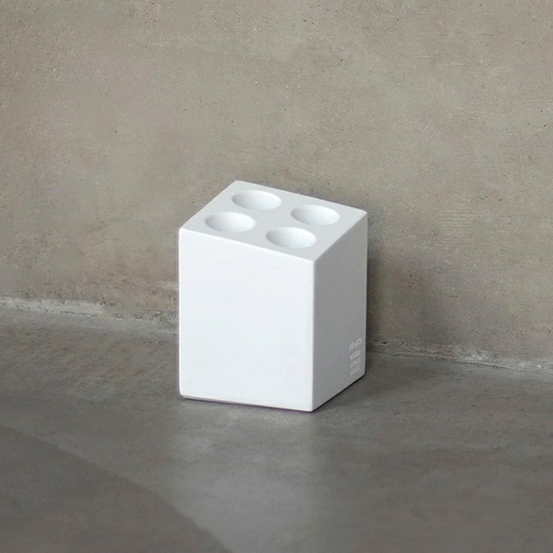 日本ideaco mini cube 砂岩4孔雨伞架-多色可选 - 收纳用品 - 环保材料 绿色