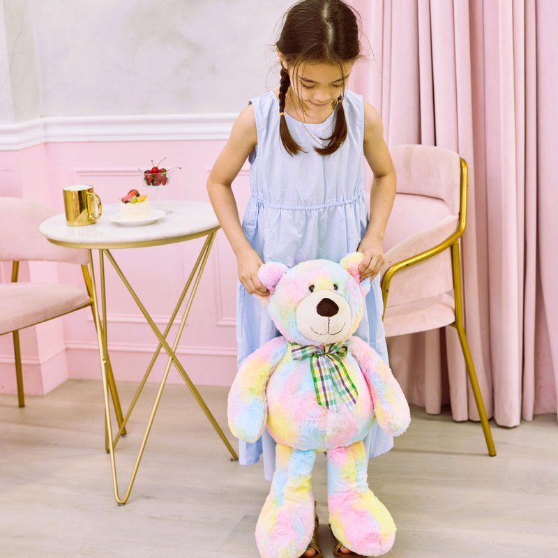 CANDY BEAR 超爱黏人的棉花糖熊 25 寸 - 玩偶/公仔 - 聚酯纤维 多色
