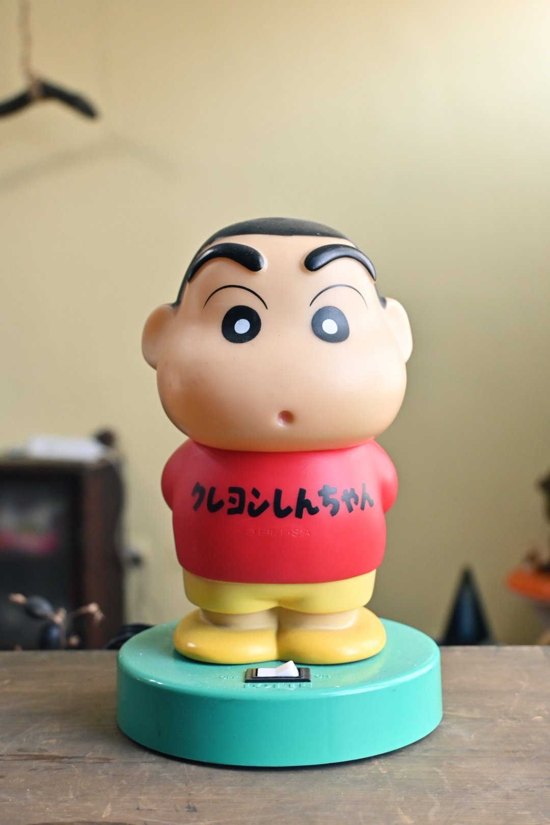绝版1994s蜡笔小新LOTTE夜灯 - 灯具/灯饰 - 塑料 多色