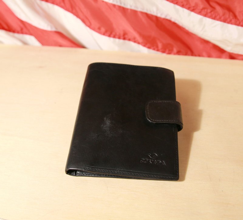 Back to Green:: 手札式 vintage wallet ( WT-44 ) - 皮夹/钱包 - 真皮 