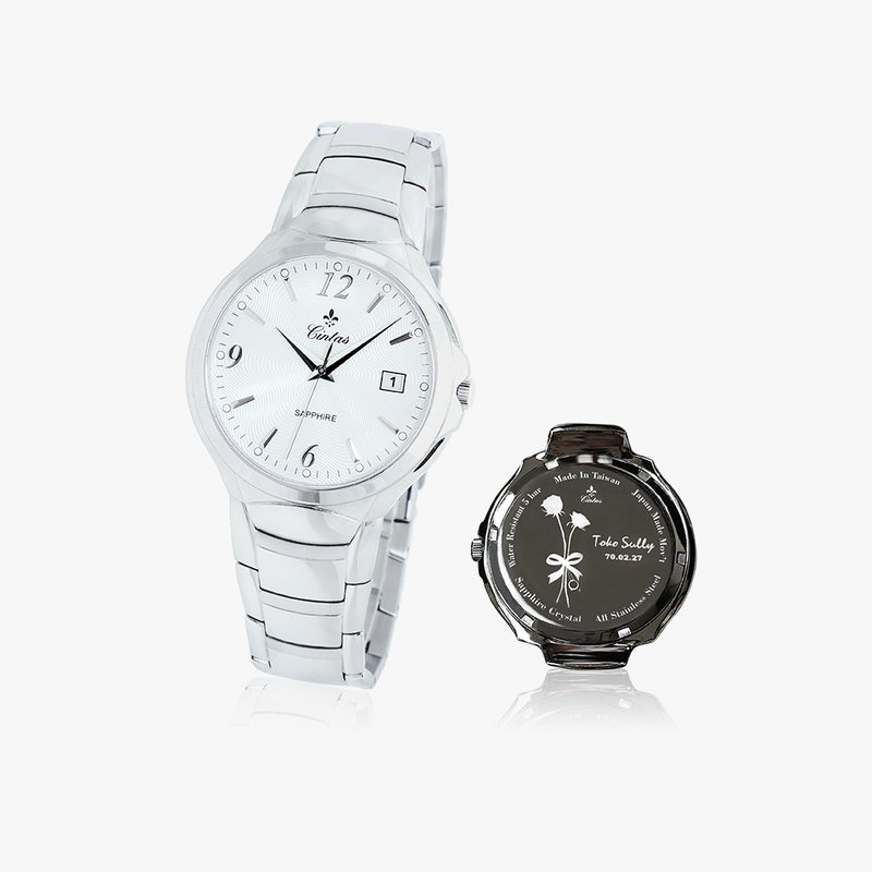 【Cintas Watch】41 mm 6218 MS 男表 (底盖设计订制) - 男表/中性表 - 不锈钢 