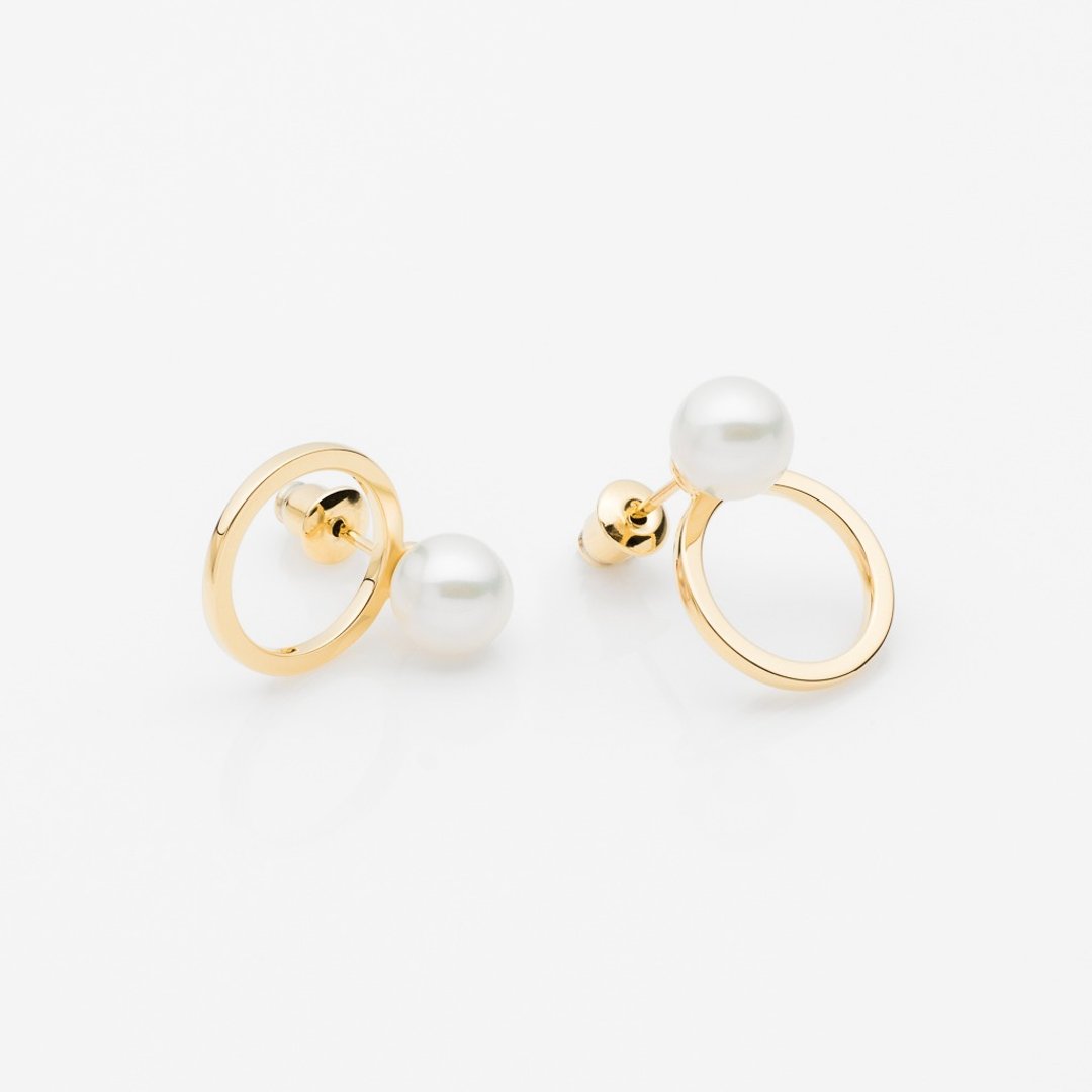 都会经典 / Debora earrings 一对 - 耳环/耳夹 - 其他金属 金色