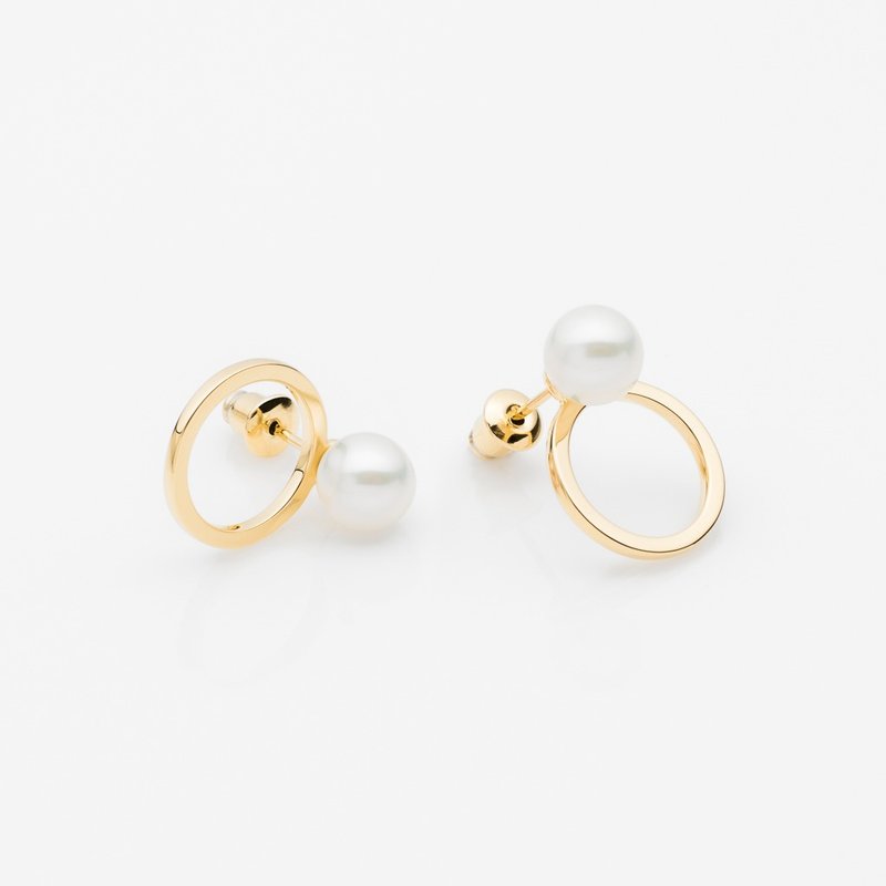 都会经典 / Debora earrings 一对 - 耳环/耳夹 - 其他金属 金色
