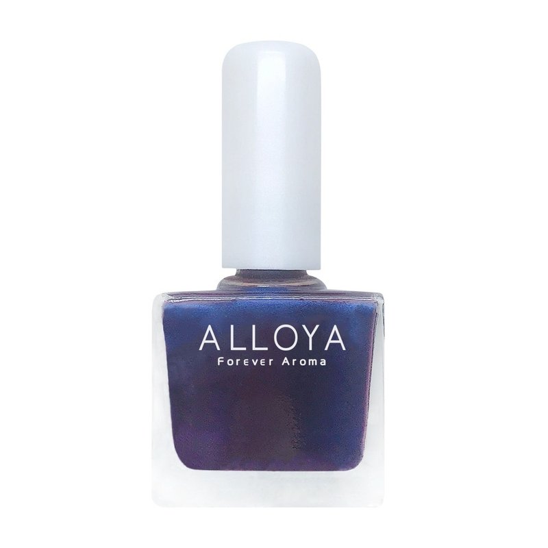 【ALLOYA 英国爱若雅】水性无毒指彩 120说不出的梦境-猫眼系列 - 指甲油/指甲贴 - 其他材质 蓝色