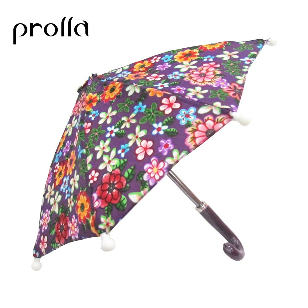 Prolla 客家文化油桐花迷你小伞 台湾创意小伞 必买伴手礼纪念品 - 雨伞/雨衣 - 防水材质 蓝色