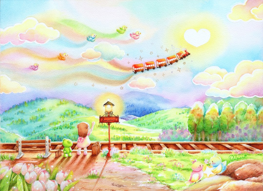 Till We Meet Again 明信片 - 卡片/明信片 - 纸 多色