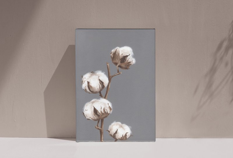 【体验】台中油画体验课程/四季花令-木棉花/台中画室 - 插画/绘画/写字 - 棉．麻 