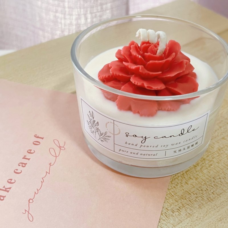 香氛花礼蜡烛 花礼物香氛蜡烛 定制化蜡烛 - 蜡烛/烛台 - 蜡 