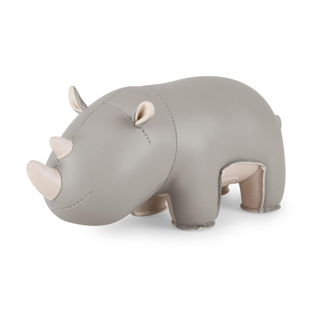 【书挡】Rhino Hino 犀牛动物造型摆饰 - 摆饰 - 人造皮革 多色
