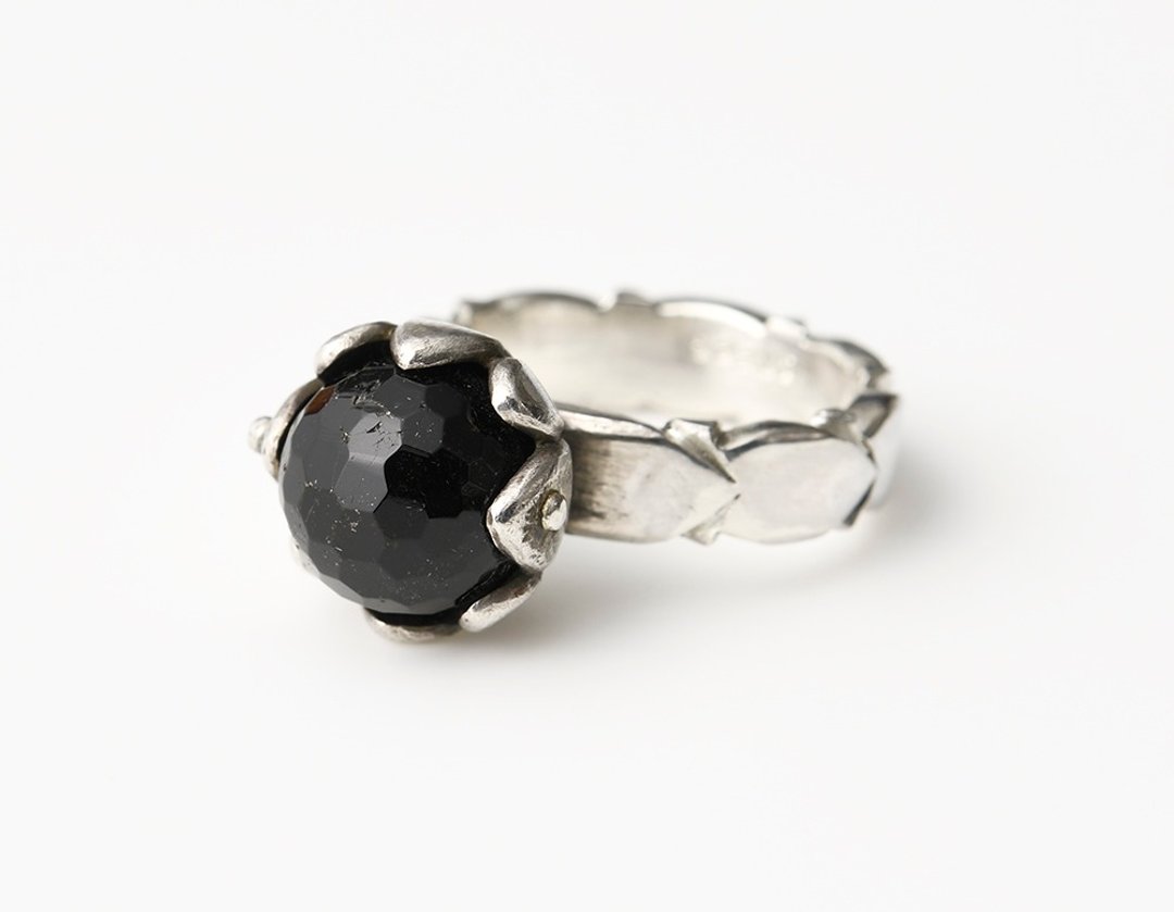CR94 (Black Onyx) - 戒指 - 其他金属 黑色