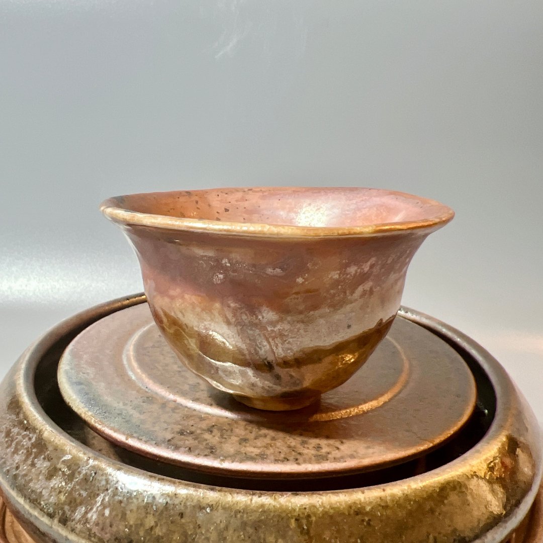 纯手捏绞泥柴烧杯 / 茶杯 / 小平凡手作 - 茶具/茶杯 - 陶 