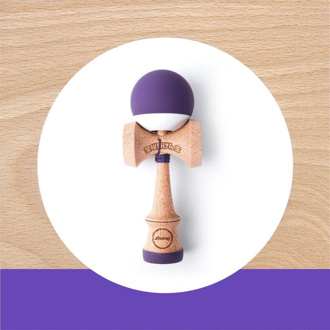 香港 Friday Kendama 橡胶漆 基础系列 紫色 剑玉 剑球 - 其他 - 木头 紫色