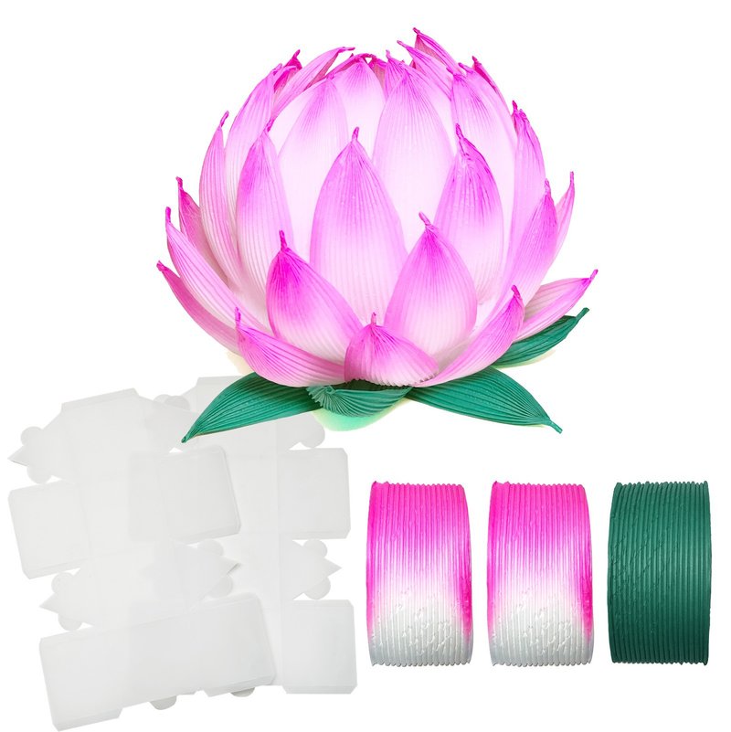【汉礼】韩式莲花灯材料套装 - 6寸牛油纸 (港澳限定) - 其他 - 纸 