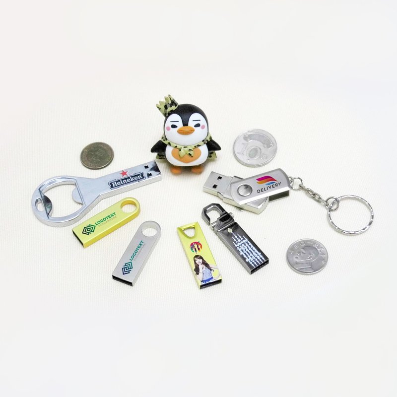 定制化 金属造型 随身碟 16/32/64G 开瓶器造型USB随身碟来图订做 - U盘 - 其他金属 