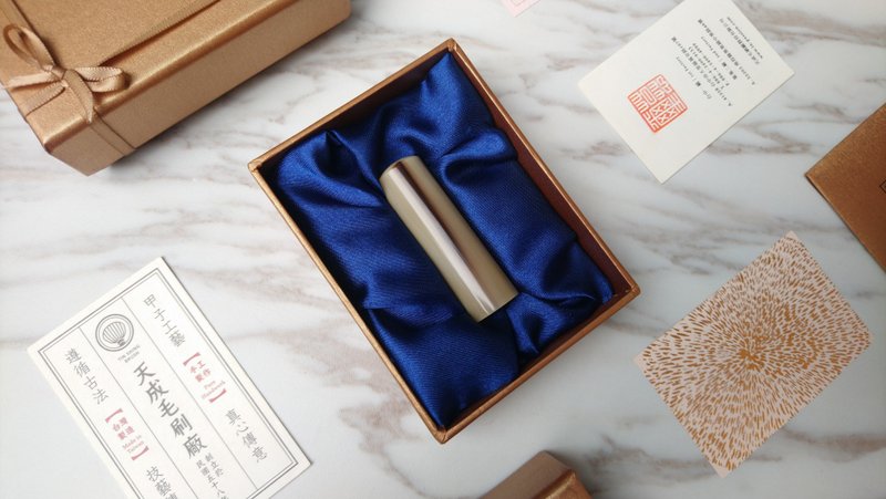 逐梦系列牛角章-冲劲 - 印章/印台 - 其他材质 