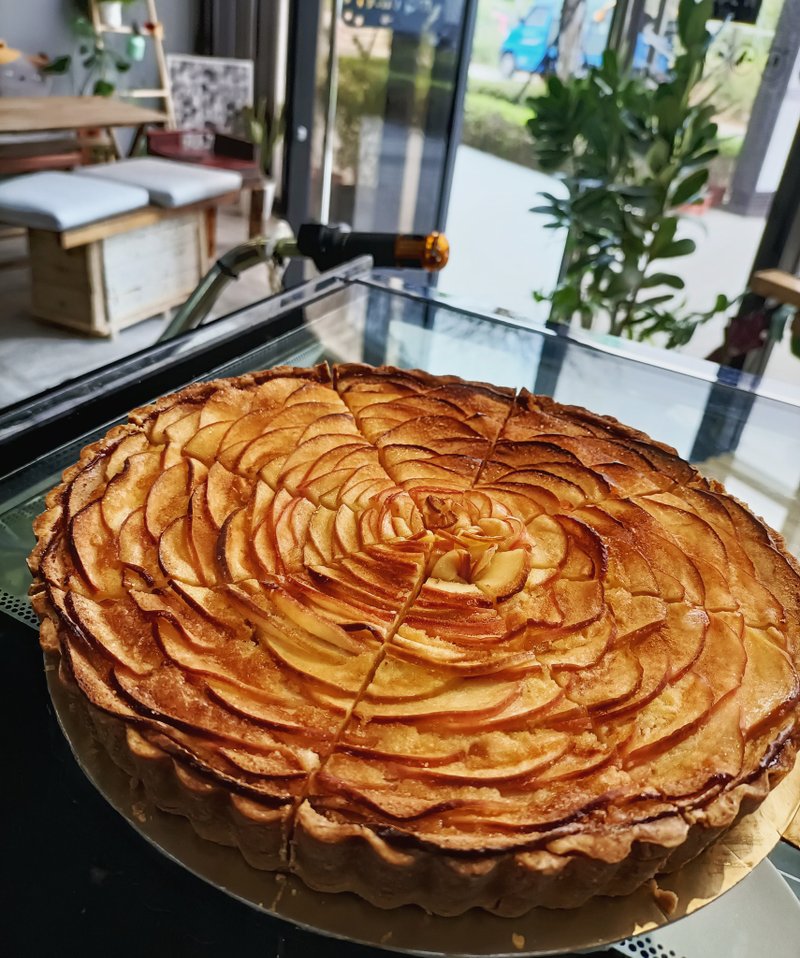 苹果塔(六寸) - 蛋糕/甜点 - 新鲜食材 橘色