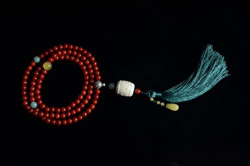 南红玛瑙流苏项链 - 项链 - 宝石 