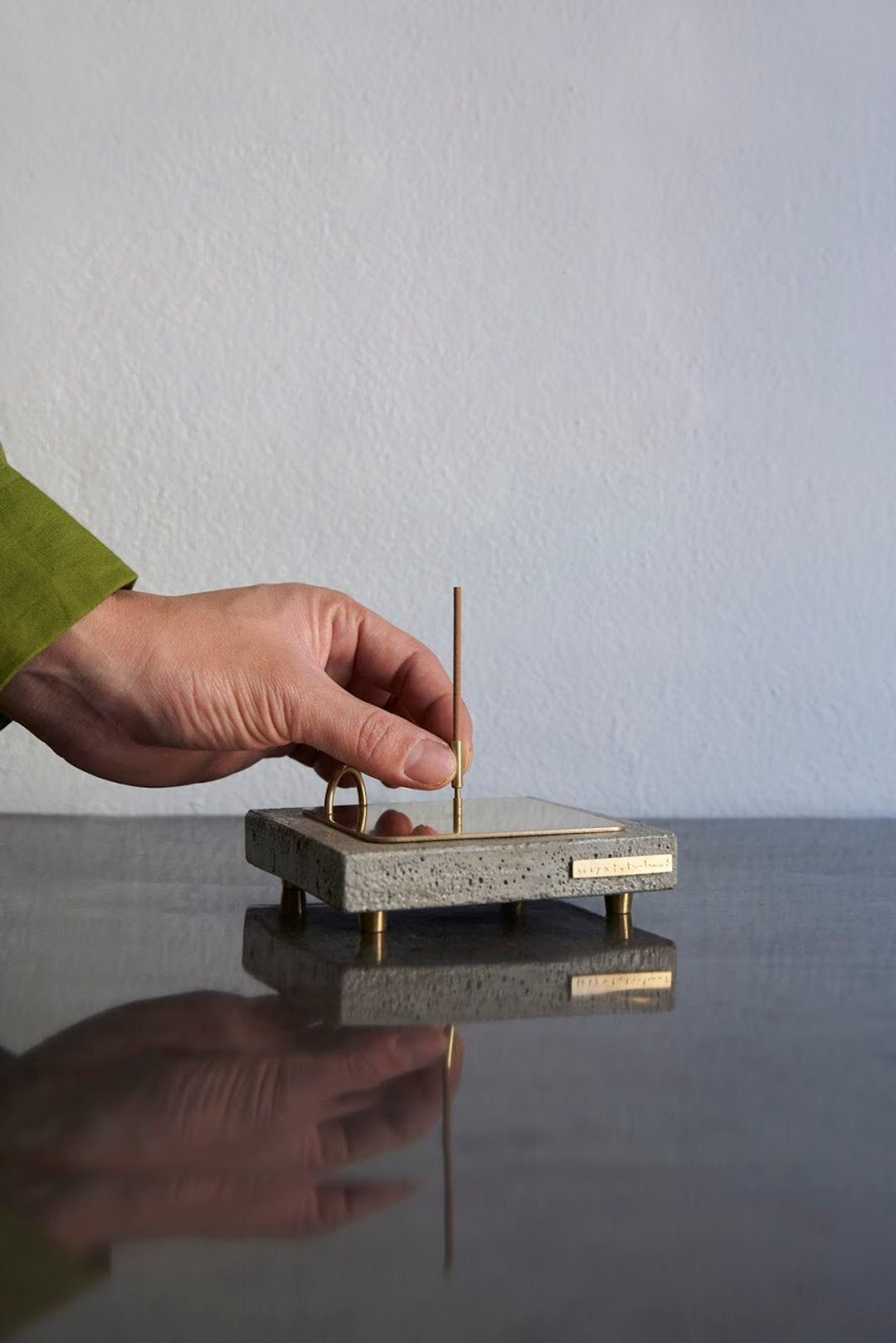 incense stand S - 香薰/精油/线香 - 铜/黄铜 金色