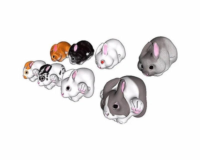 专为棕兔订制的兔子手链 - 手链/手环 - 塑料 多色