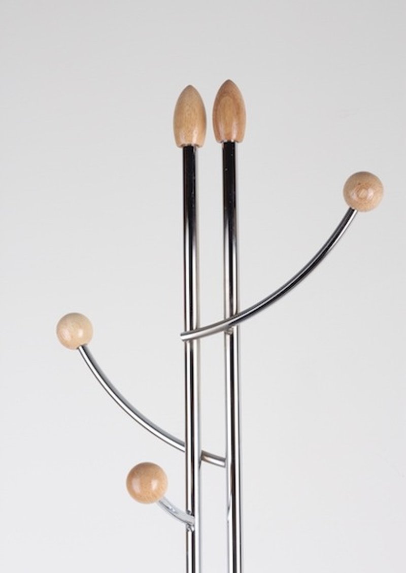 时尚简约双杆衣帽架/挂衣架/收纳家具/铁管烤漆金属 - 收纳用品 - 其他金属 