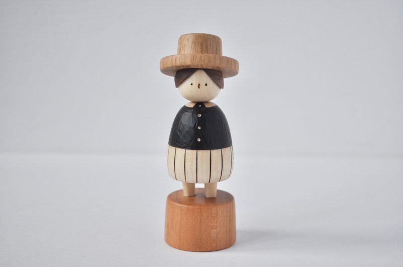 夏日女孩 2025 2 - 玩偶/公仔 - 木头 白色