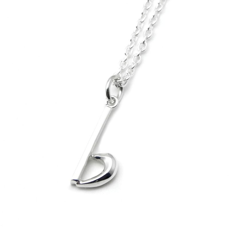 Flat Necklace - 项链 - 纯银 