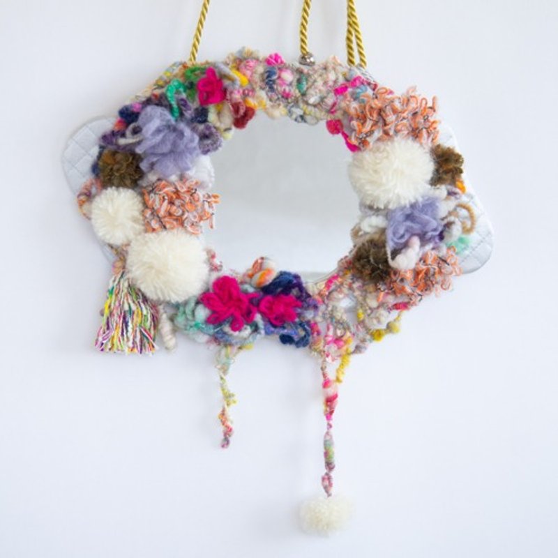 烟熏花园镜子 - 其他家具 - 棉．麻 银色