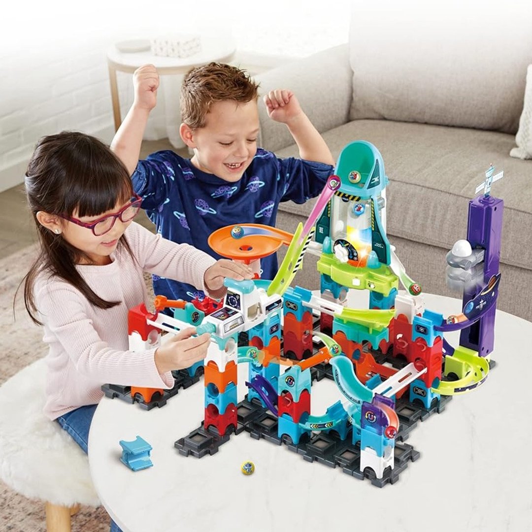 Vtech　智能滚球积木建构轨道组-太空总署(磁力款) - 玩具/玩偶 - 塑料 