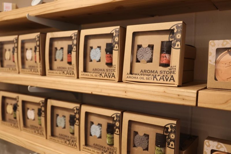 圣诞交换礼物~~冲绳限定新垣瓦片精油扩香组合(小方块系列) - 香薰/精油/线香 - 其他材质 多色