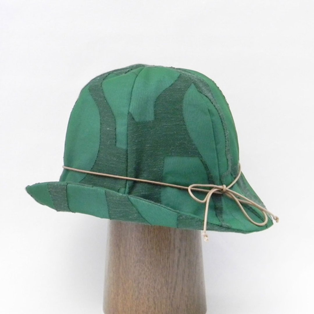 Geometric pattern unique tulip hat 【PS 520-GN】 - 帽子 - 聚酯纤维 绿色
