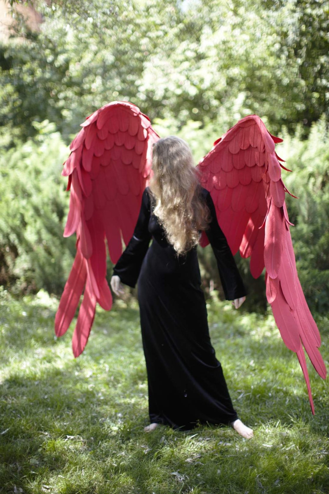 Large bendable Red wings/Hawks from My Hero Academia Cosplay Costume/Phoenix - 其他 - 其他人造纤维 
