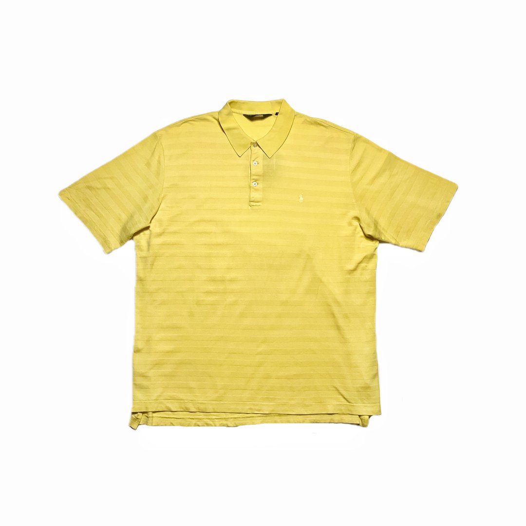 古着POLO Golf 鹅黄色上衣 - 男装上衣/T 恤 - 棉 黄色