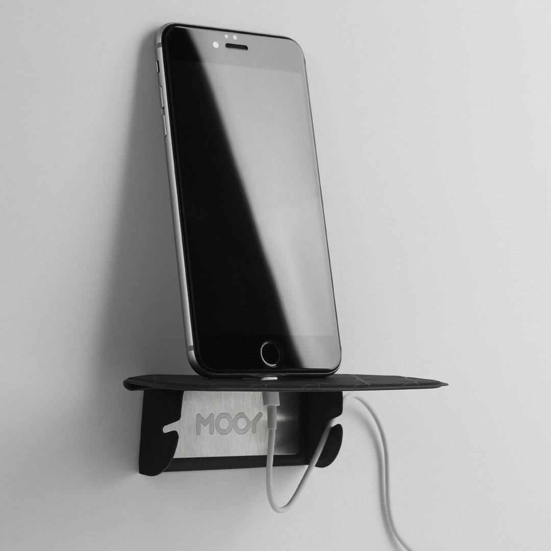 Plank 2.0 小力士磁吸办公置物架<加强版>-黑色 - 收纳用品 - 硅胶 