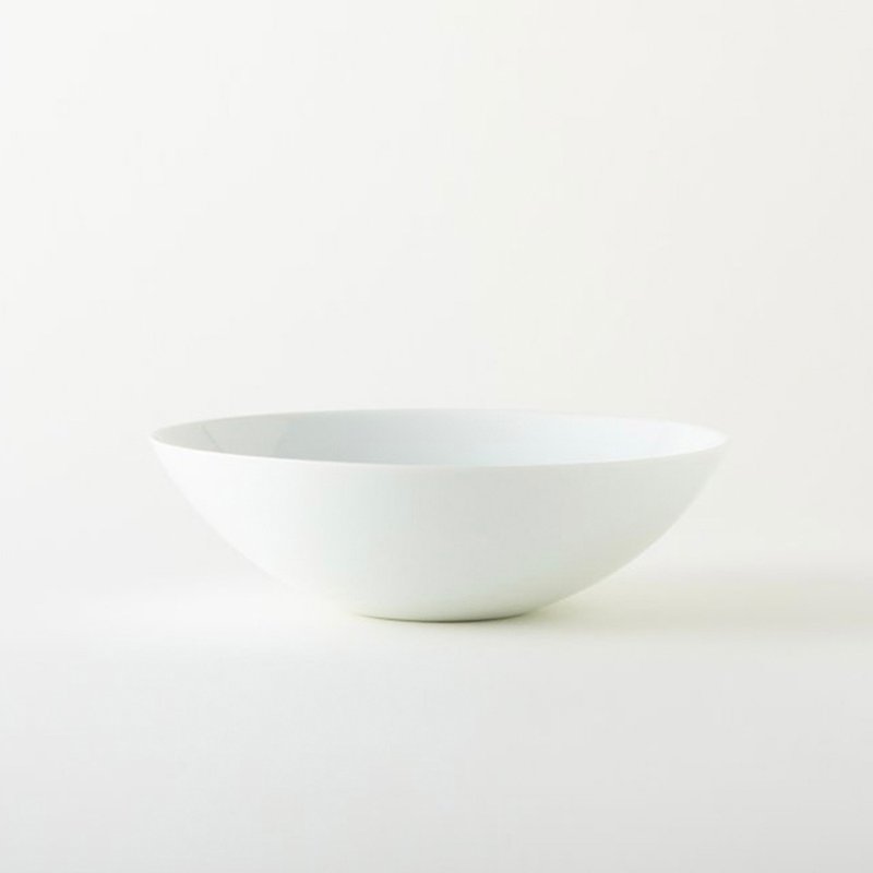 KIHARA 佐藤可士和 浅碗 L - 碗 - 瓷 白色