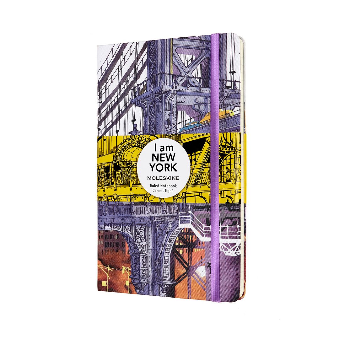_勿上架_MOLESKINE 城市系列 - 我是纽约限量版笔记本 - 笔记本/手帐 - 纸 多色