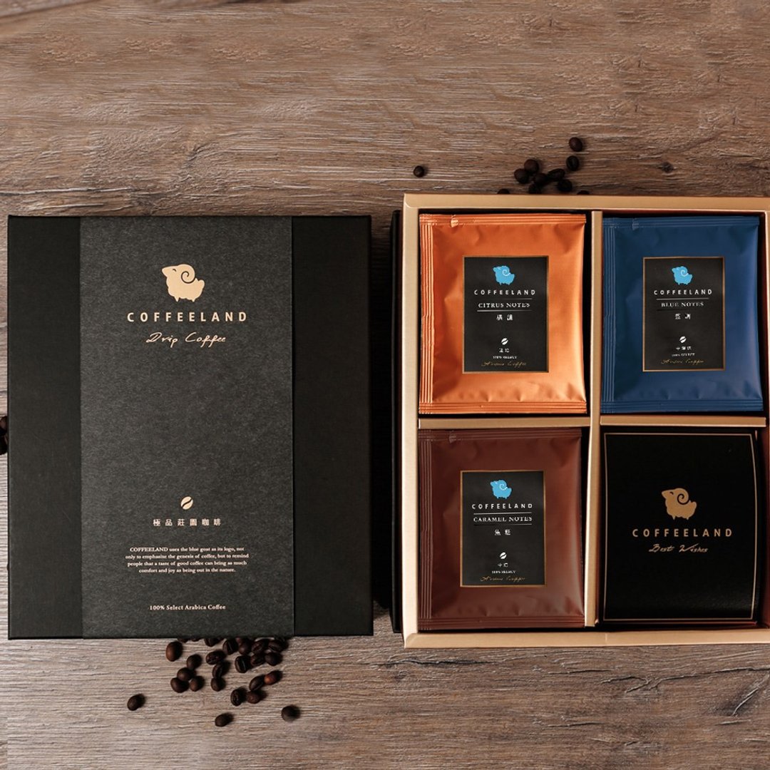 COFFEELAND |【咖啡滤挂礼盒】30入精品滤挂咖啡 - 咖啡 - 新鲜食材 黑色