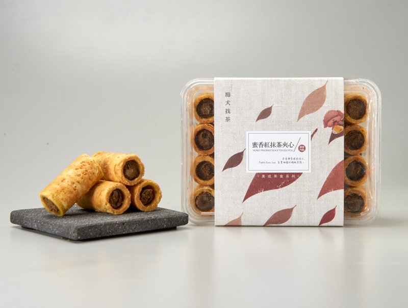 【东成茶叶】痴犬找茶系列---蜜香红抹茶夹心蛋卷 - 蛋糕/甜点 - 其他材质 