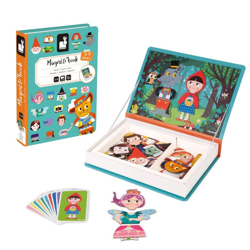【法国Janod】 磁铁游戏书-童话故事 - 玩具/玩偶 - 其他材质 