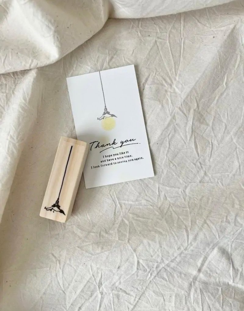 橡胶印章 【 灯 】 伞 吊灯造型印章 - 印章/印台 - 橡胶 